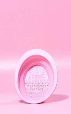 Brushworks Silicone Makeup Brush Cleaning Bowl