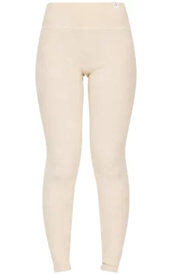Butter Cream Brushed Rib Under Layer Leggings