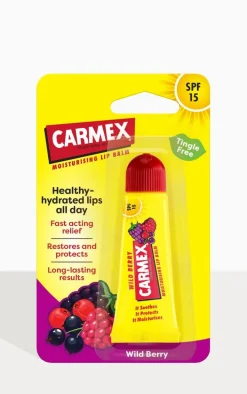 Carmex Wild Berry Tingle Free Lip Balm Tube SPF15
