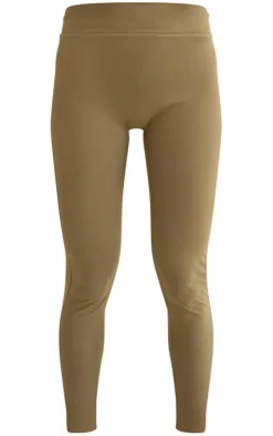 Charcoal Green Snatched Sculpt Leggings