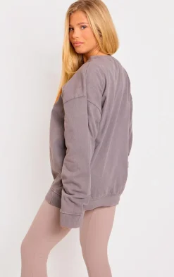 Charcoal Northern University Washed Sweatshirt