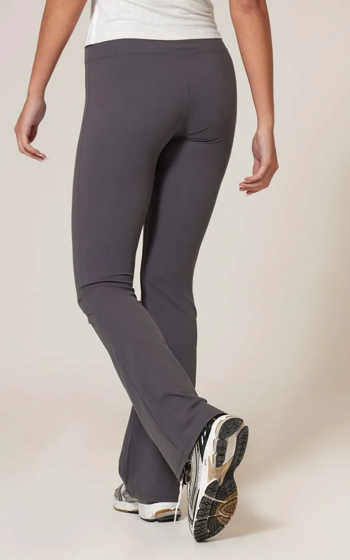 Charcoal Sculpt Straight Leg Yoga Pants