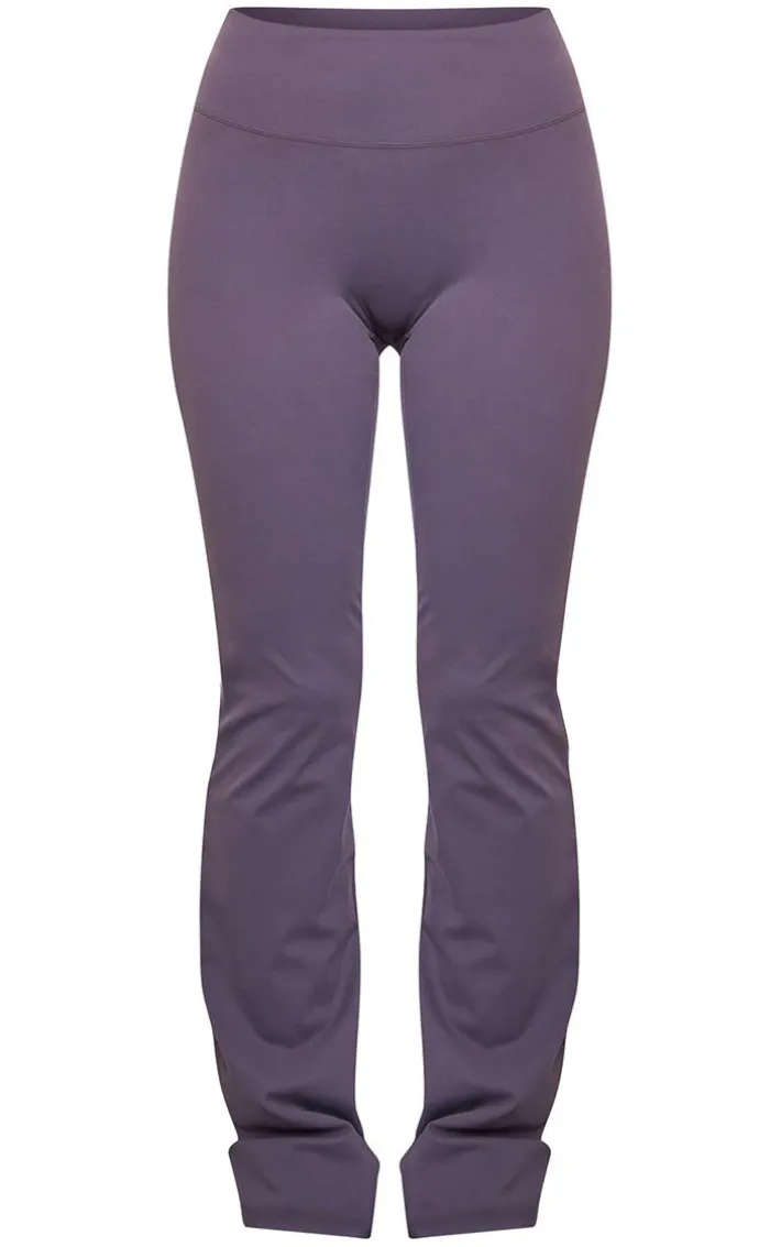 Charcoal Sculpt Straight Leg Yoga Pants