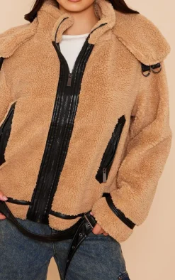 Chocolate Borg Aviator Jacket