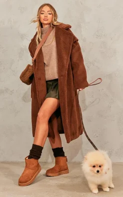 Chocolate Borg Teddy Bear Coat