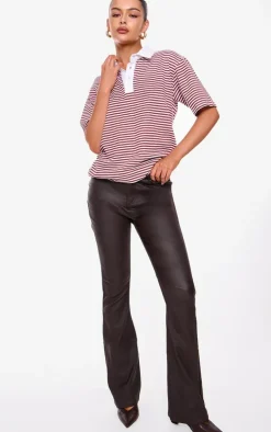 Chocolate Coated Denim Flares