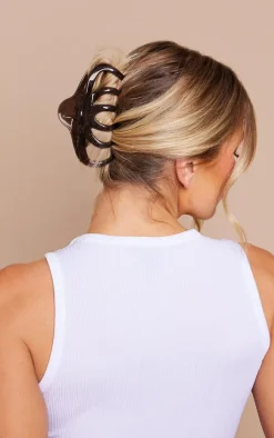 Chocolate Opaque Hair Claw