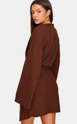 Chocolate Waffle Robe