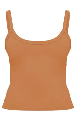 Clay Sculpt Strappy Gym Vest Top