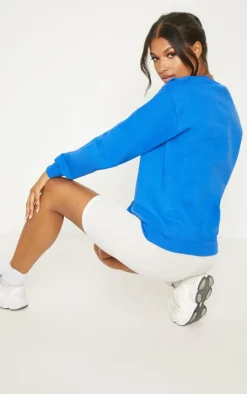 Cobalt Oversized Fit Sweatshirt