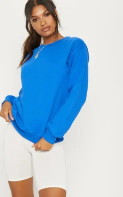 Cobalt Oversized Fit Sweatshirt