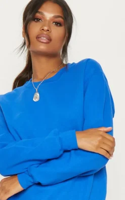 Cobalt Oversized Fit Sweatshirt