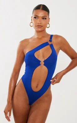 Cobalt Ring Cut Out Knit Bodysuit