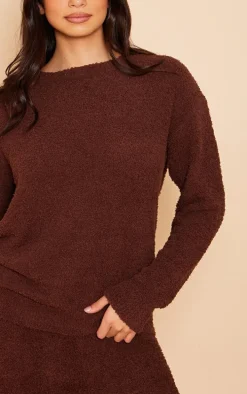 Coffee Cosy Long Sleeve Pajama Top