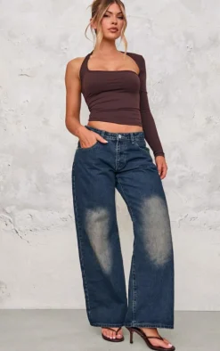 Coffee Snatched Sculpt Arm Detail Top