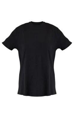 Cotton Black Oversized T-Shirt