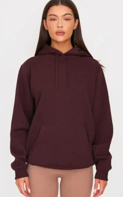Dark Chocolate Oversized Sweat Hoodie
