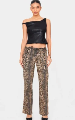 Dark Grey Metallic Textured Twist Shoulder Long Top