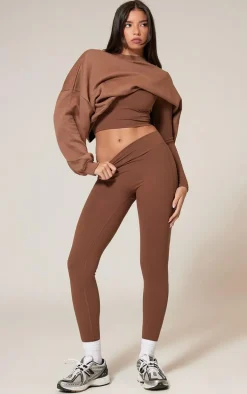 Deep Mocha Snatched Sculpt Leggings
