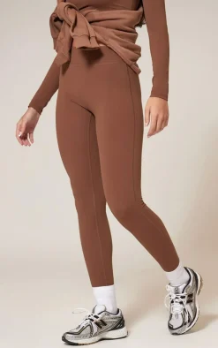 Deep Mocha Snatched Sculpt Leggings