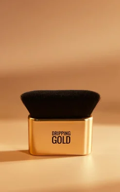 Dripping Gold Body Contour Kabuki Brush