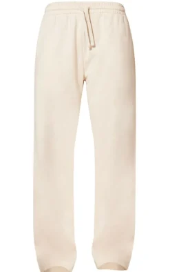 Ecru Premium Wide Leg Sweat Sweatpants