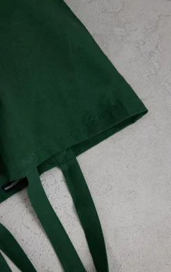 Forest Green Graphic Oversized Tote Bag