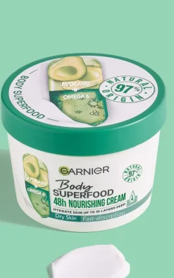 Garnier Body Superfood Nourishing Body Cream With Avocado & Omega 6 380Ml