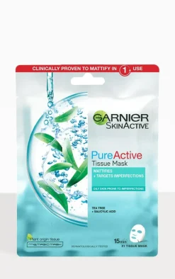 Garnier Pure Active Tea Tree and Salicylic Acid Sheet Mask 23g
