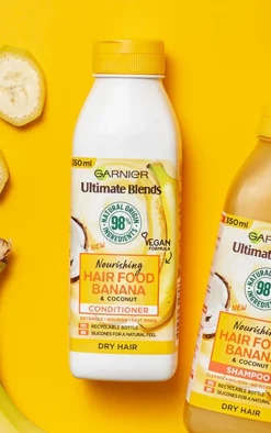 Garnier Ultimate Blends Nourishing Hair Food Banana Conditioner Dry Hair 350ml