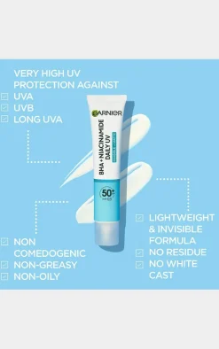 Garnier Vitamin C Bha+ Niacinamide Daily Uv 50Ml