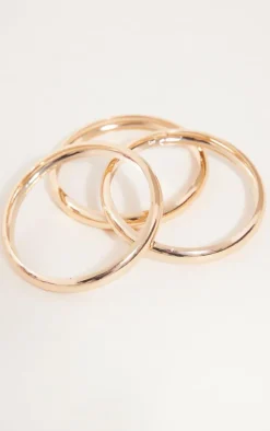 Gold 3 Pack Bangles