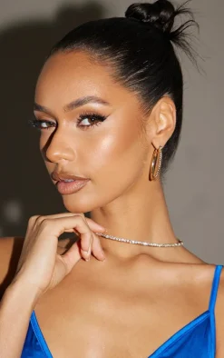 Gold Dainty Diamante Choker