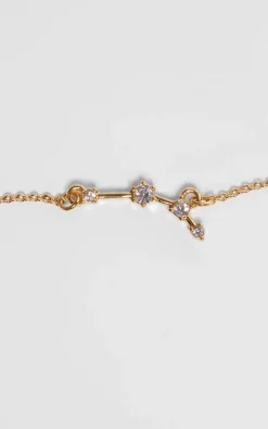 Gold Plated Aries Celestial Necklace