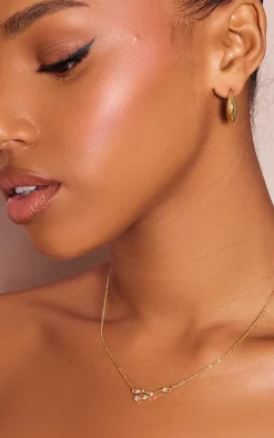 Gold Plated Taurus Celestial Necklace