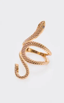 Gold Snake Ring
