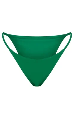 Green Brazilian Tanga Bikini Bottoms