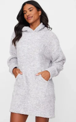 Grey Borg Hooded Blanket