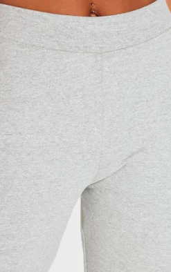 Grey Marl Straight Leg Pants