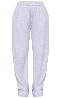 Grey Marl Straight Leg Sweatpants