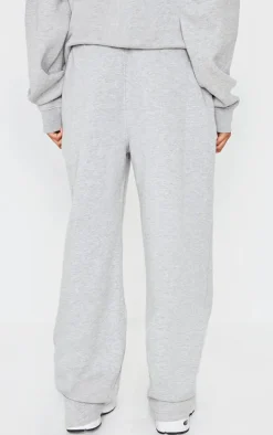 Grey Marl Studio Archives Wide Leg Sweatpants