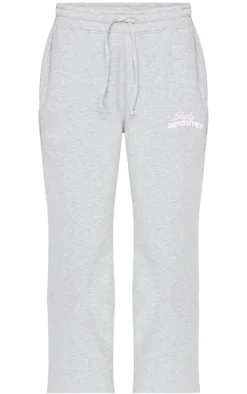 Grey Marl Studio Archives Wide Leg Sweatpants