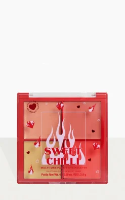 I Heart Revolution Sweet Chilli Cream Blush & Highlight Quad