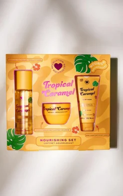 I Heart Revolution Tropical Caramel Bath Body Gift Set