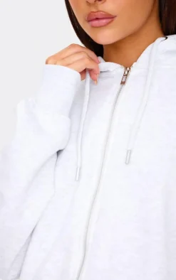 Ice Grey Studio Archive Embroidered Zip Up Jacket