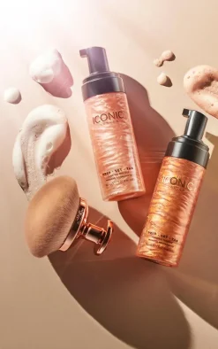 ICONIC London Prep Set Tan Mousse Glow