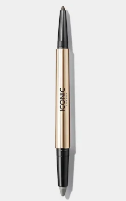Iconic London Smokey Eyeshadow Duo Kajal Ash Grey