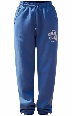 Ink Chill Club Puff Print Drawstring Cuffed Sweatpants