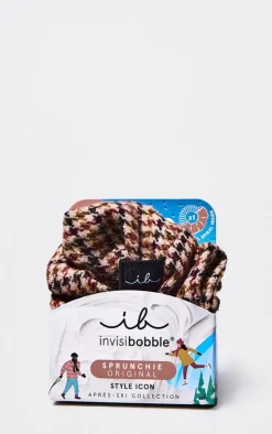 Invisibobble Apres Ski Collection Sprunchie Brown Jacquard