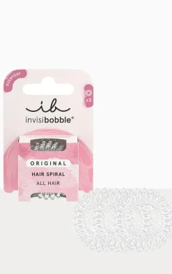 Invisibobble Original Crystal Clear 3 Pack